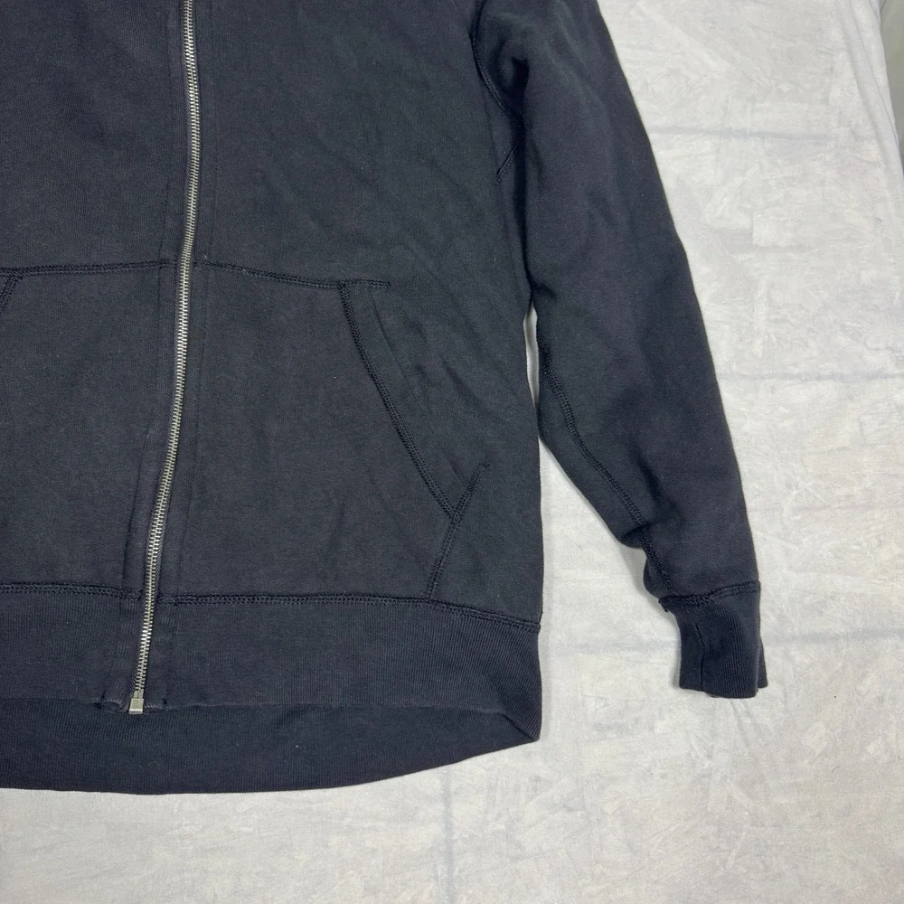 Polo Ralph Lauren Mens Sweatshirt Black Fleece Full Zip Hooded Pony Logo 2XL‎